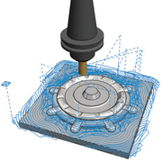 camworks 3 axis milling