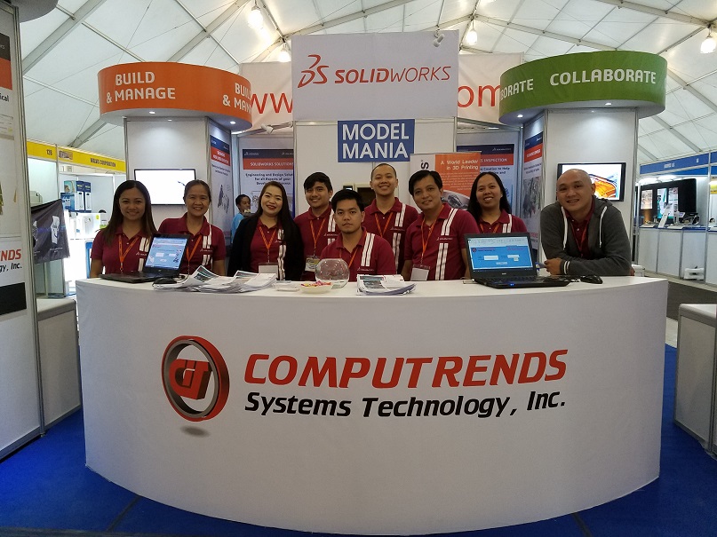 Computrends booth at PDMEX2017 Tradeshow