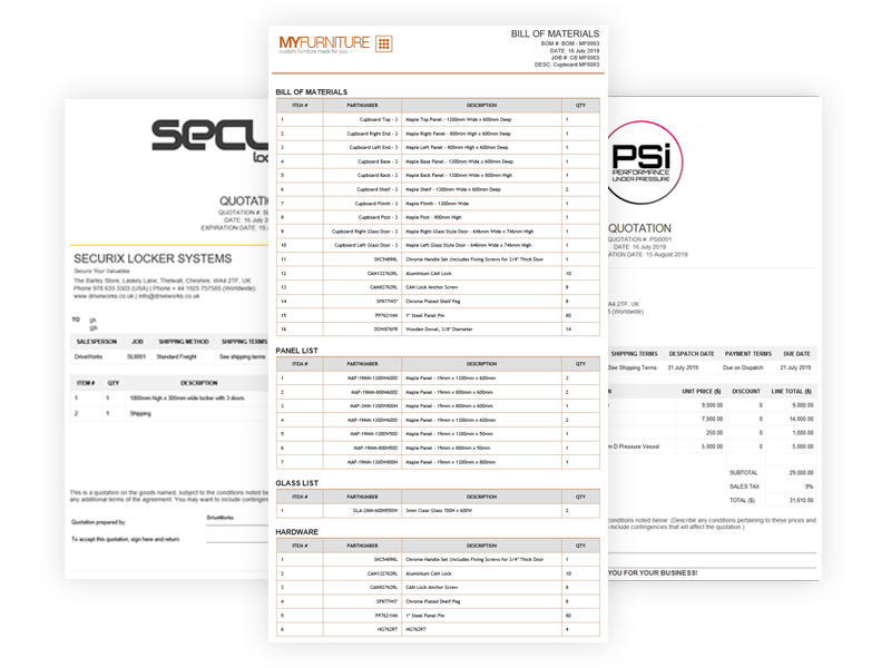 Customizable Documents